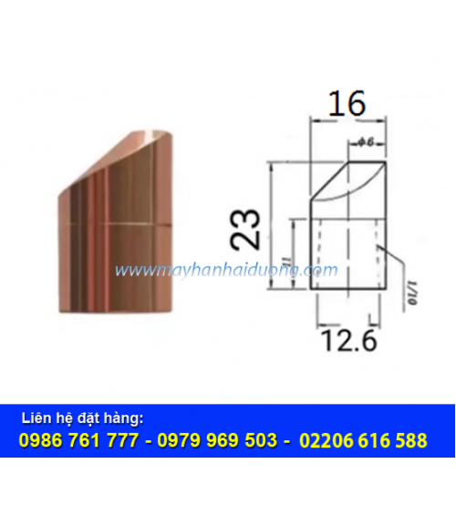 ĐIỆN CỰC HÀN BẤM D16x23-S